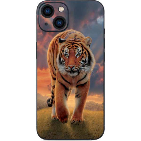 Rising Tiger by Vincent Hie iPhone Skins